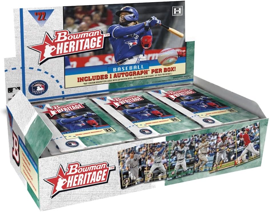 2022 Bowman Heritage Baseball Hobby Box