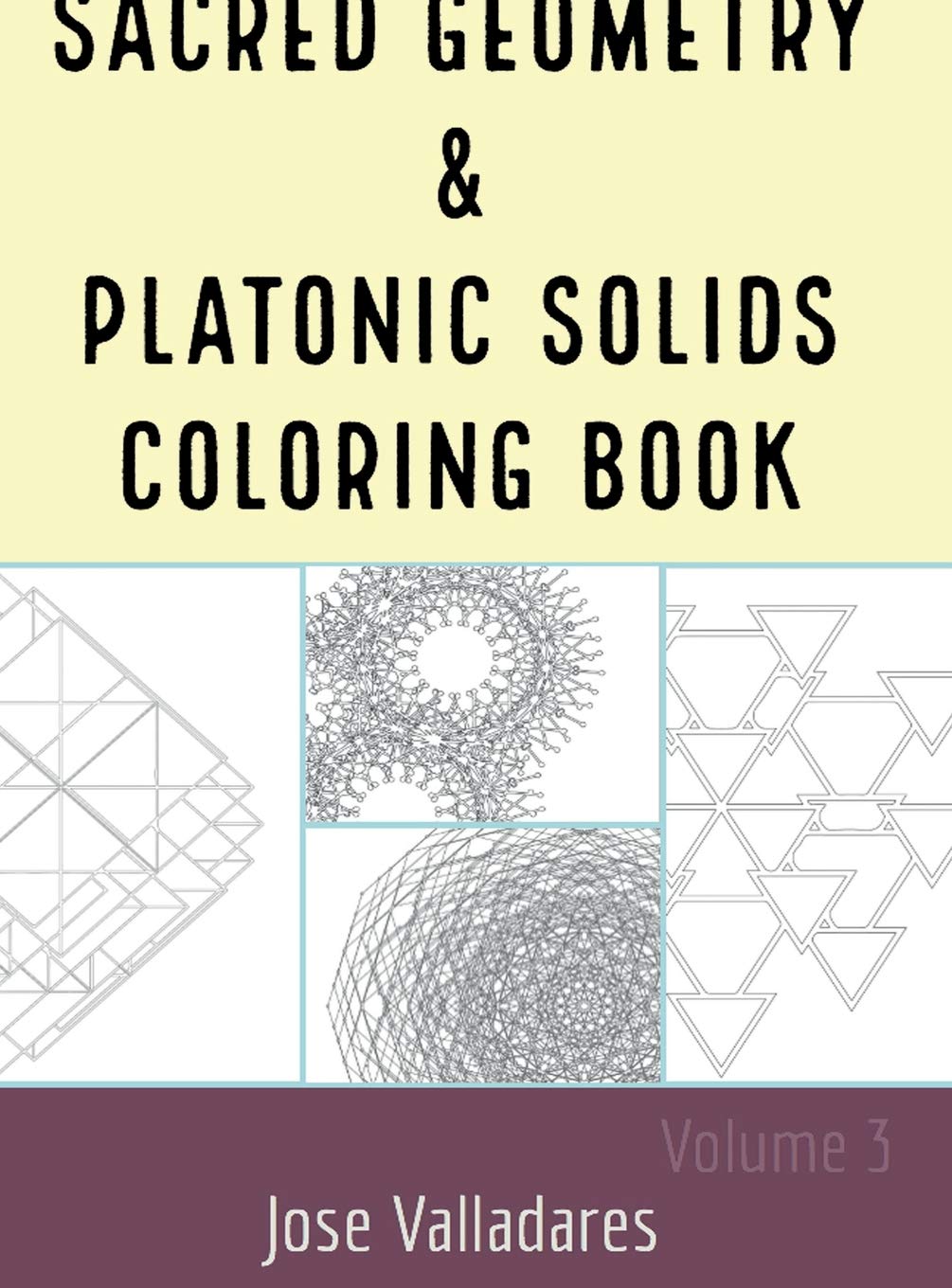 Sacred Geometry & Platonic Solids Coloring Book (Volume)
