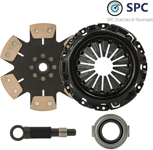 SPC Stage 5 - Juego de embrague rígido para carrera, 6 unidades, compatible con Mazda 626 de 2,5 L