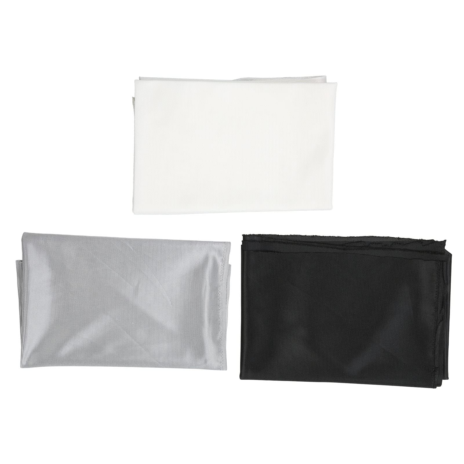 Panno per Griglia Altoparlanti 140x91 cm Tessuto a Rete Copertura Antipolvere Bianco