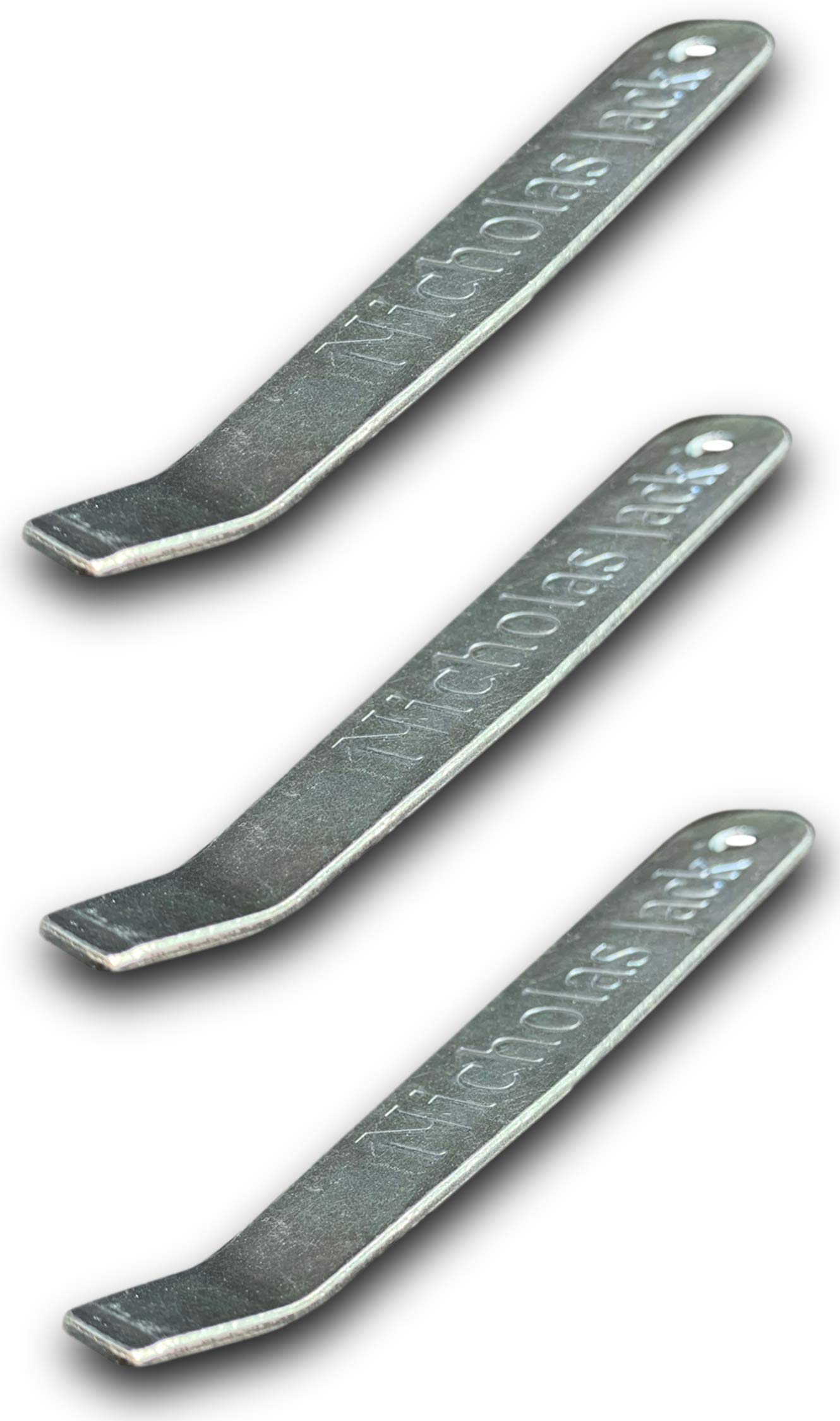 Nicholas Jack Paint Tin Opener Decorators Decorating Tools - Paint Can Opener Metal Paint Tin Opening Tool (Pack of 3)