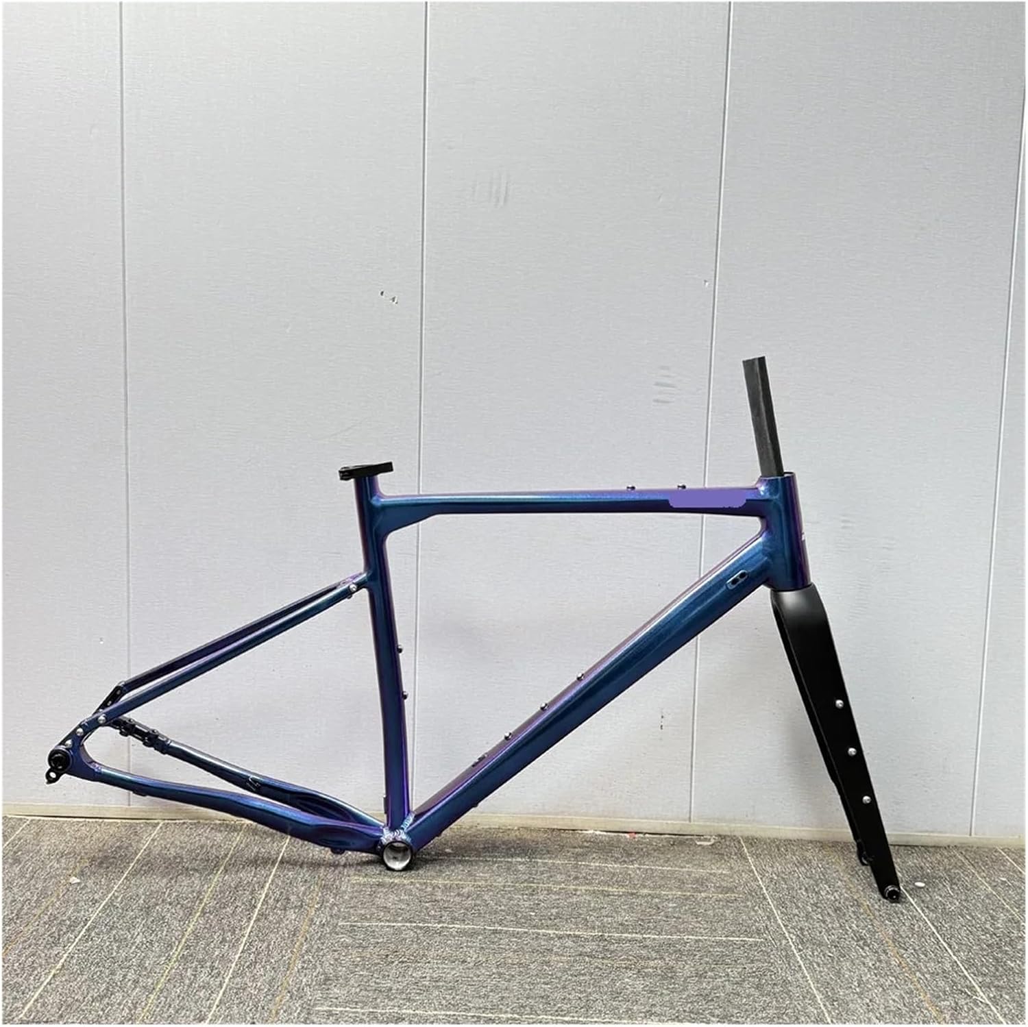 45/50/ 55CM Bicycle Frame Carbon Fork Aluminum Alloy Road Bike Max Tire Size 700C*40C Thru-Axis