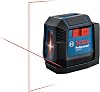 BOSCH PRO GLL50-20 Nivel Láser de Línea Cruzada Autonivelante | Tecnología VisiMax, Sistema de Péndulo Inteligente, Precisión de 1/8 pulg., para Contratistas, Montaje Estable, Topografía, Construcción, Exterior 1