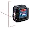 BOSCH GLL50-20 50 Ft Self-Leveling Cross-Line Laser, Includes Integrated Magnetic Mount & 2 AA Batteries