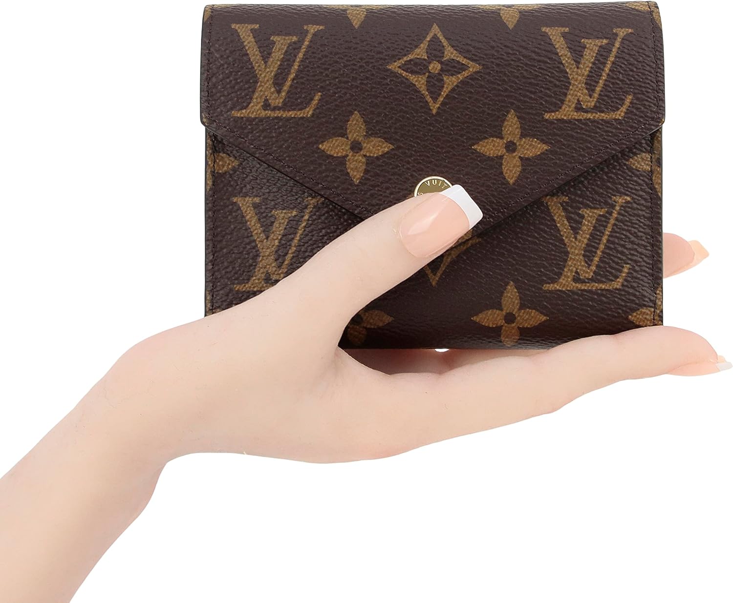 ルイヴィトン (LOUIS VUITTON)三つ折り財布 コンパクト ポルトフォイユ