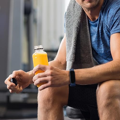 Miniatura 3 de Meliya Bandas para Amazfit Band 5 Correa de repuesto para mujeres y hombres, correa deportiva de silicona suave compatible con Amazfit Band 5