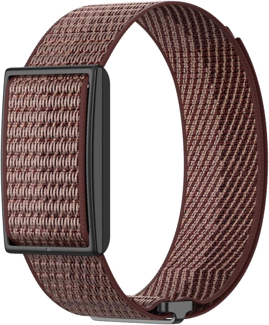Nylon Bands Compatible for Polar Loop (2025) / Visible Armband 2.0 Straps, Hook & Loop Soft Weave Stretchy Breathable Replacement Sport Wristbands with Buckle, Fitness Bracelets, No Tracker