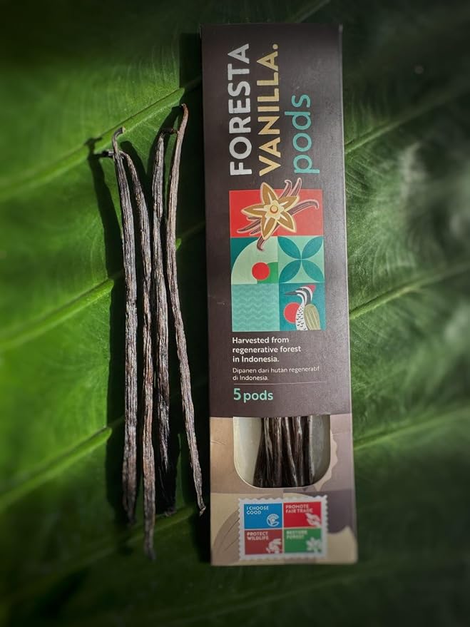Vainas de Vainilla Foresta Bali 5 unidades gourmet miniatura 2