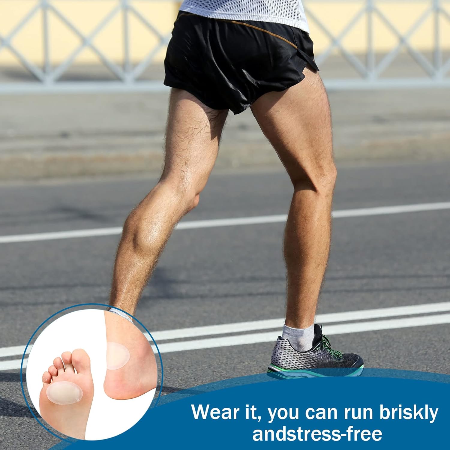 Tarpop 150 Pcs Blister Bandages for Feet, Waterproof Hydrocolloid Gel Pads, Hydrocolloid Bandages, Adhesive Feet Cushions for Heel, Toe, Finger Protection, Blister Prevention Patches(Oval) - Image 5