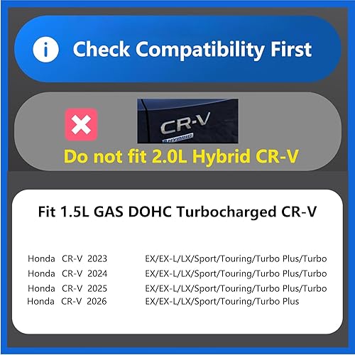 Miniatura 4 de Organizador de maletero Honda CR-V 2023-2026, caja de almacenamiento para escotilla trasera de carga para CRV EX LX EX-L Turbo Sport debajo de carga