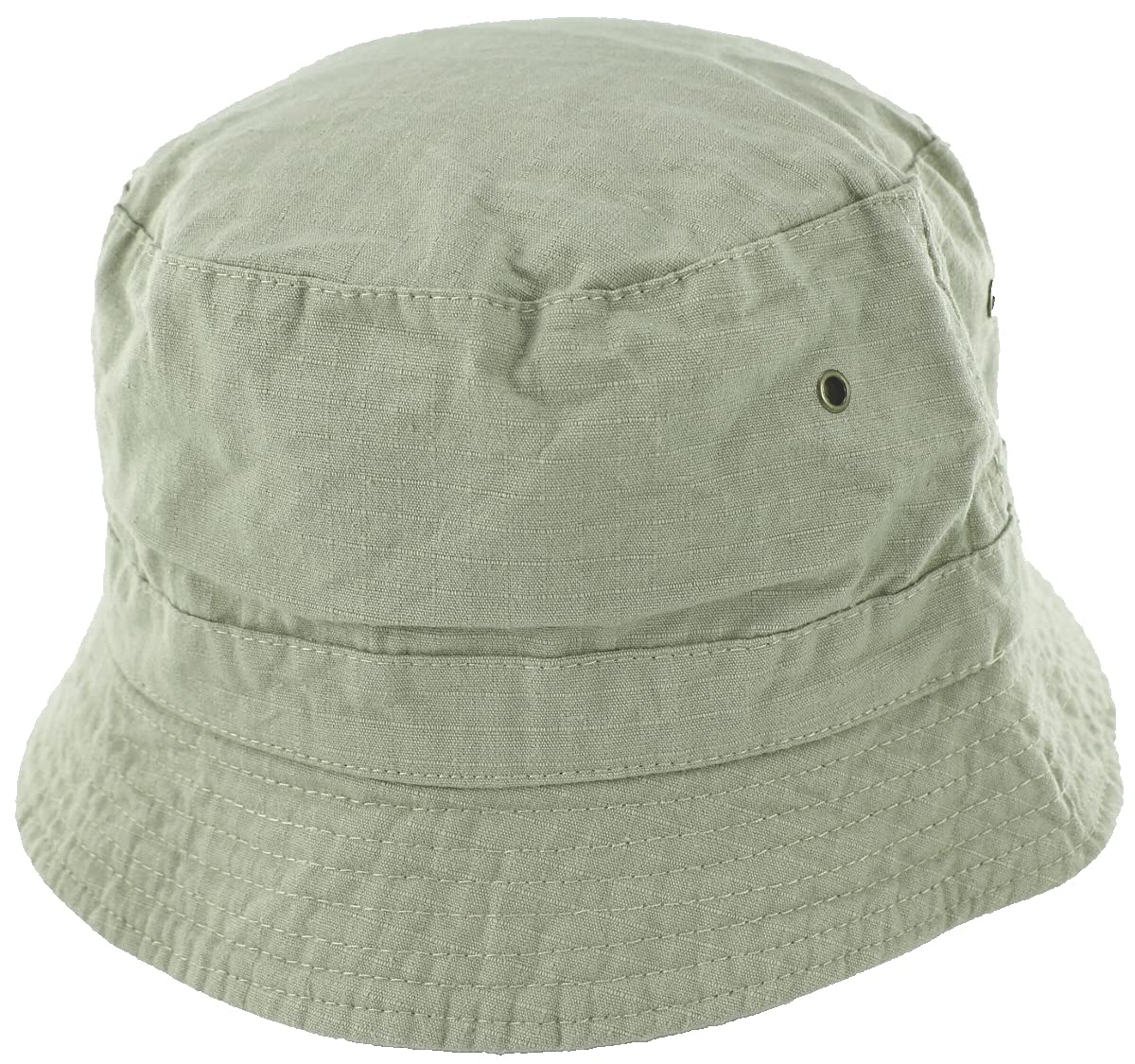 SSP Hats Cotton Bucket Hat - Khaki, Medium (58cm)