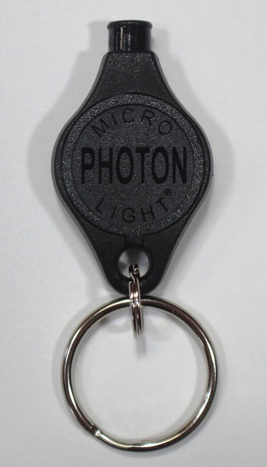 LRI ARC Photon LED Keychain Micro-Light with Covert Nose, Red Beam