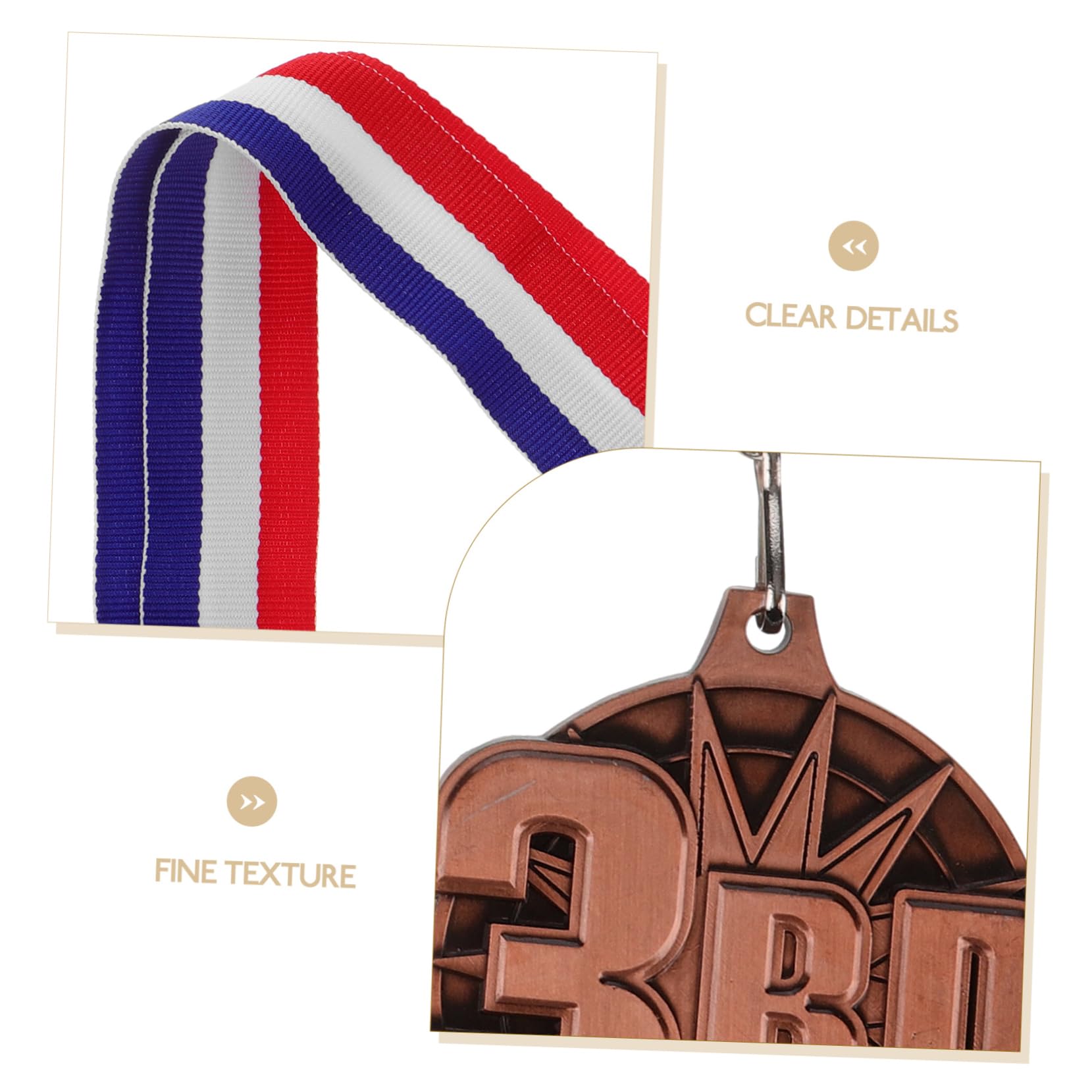 TOYANDONA 12piezas Medallas De Competición Colgantes para Eventos Deportivos De Medallas para Premios Escolares y Festividades