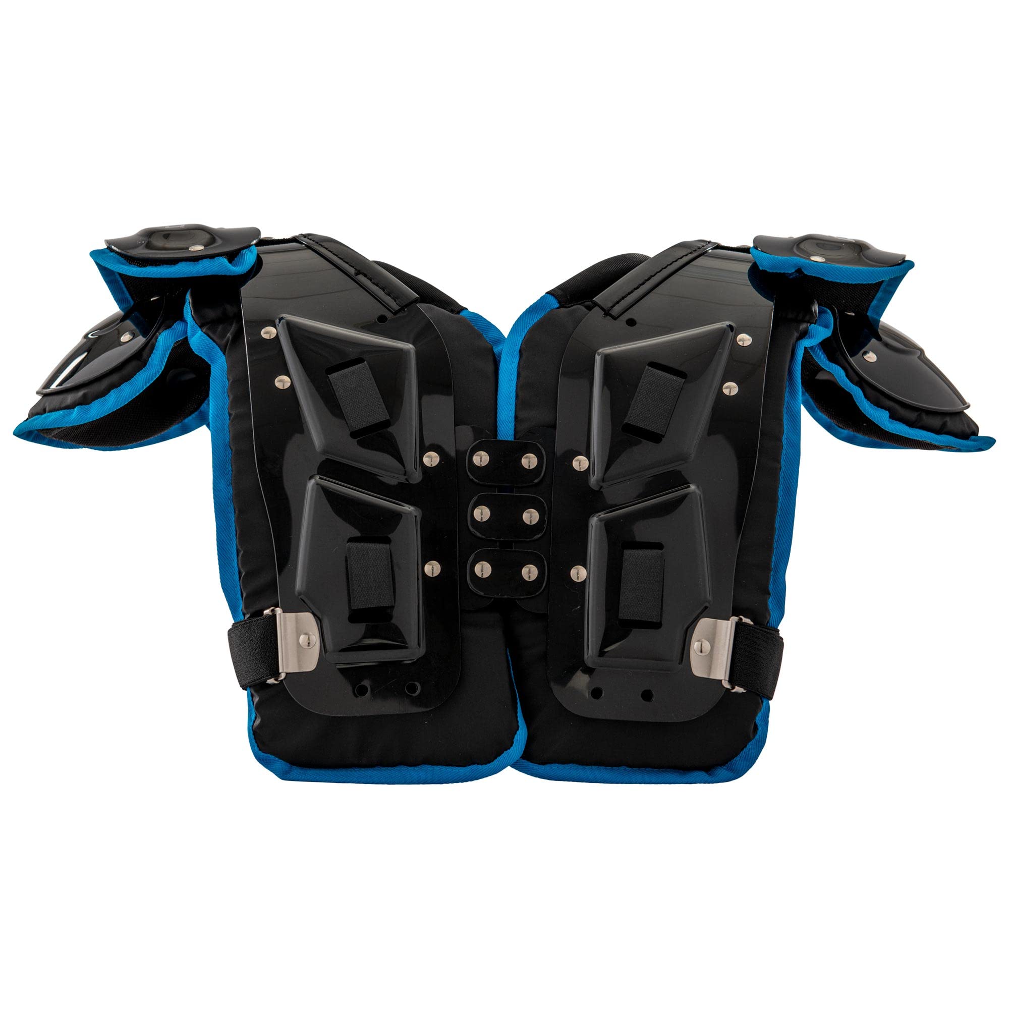 CHAMPRO Gauntlet II Football Shoulder Pads, X-Large, Black