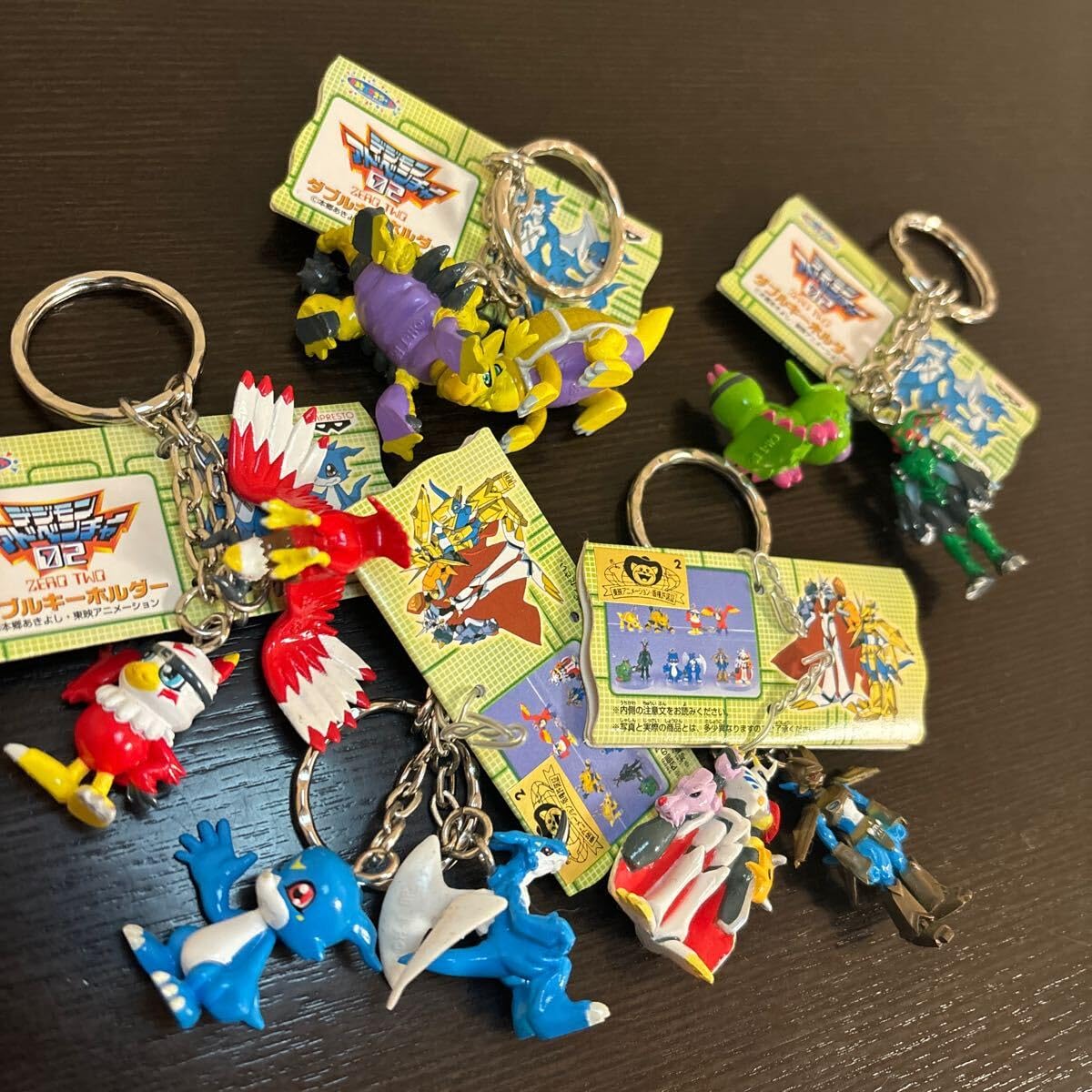 デジモンアドベンチャー02 ダブルキーホルダー 5種まとめセット Amazon.co.jp: デジモン アドベンチャー 02 ダブルキーホルダー 全5種