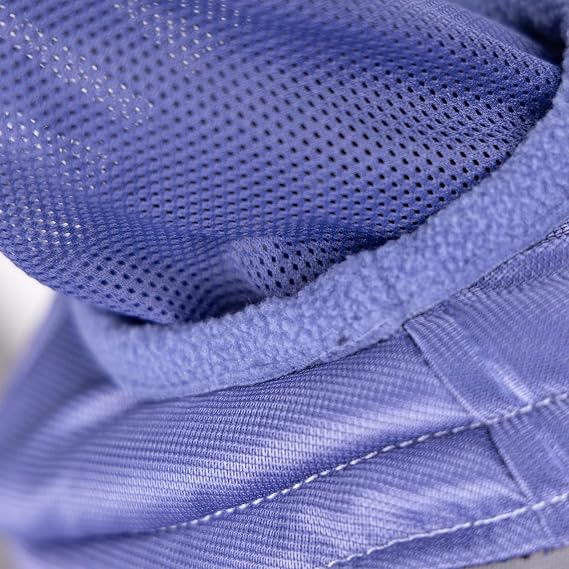Shires FlyGuard Pro Fine Mesh Fly Mask with UV Protection Sky/Ears/Extra Extra Full