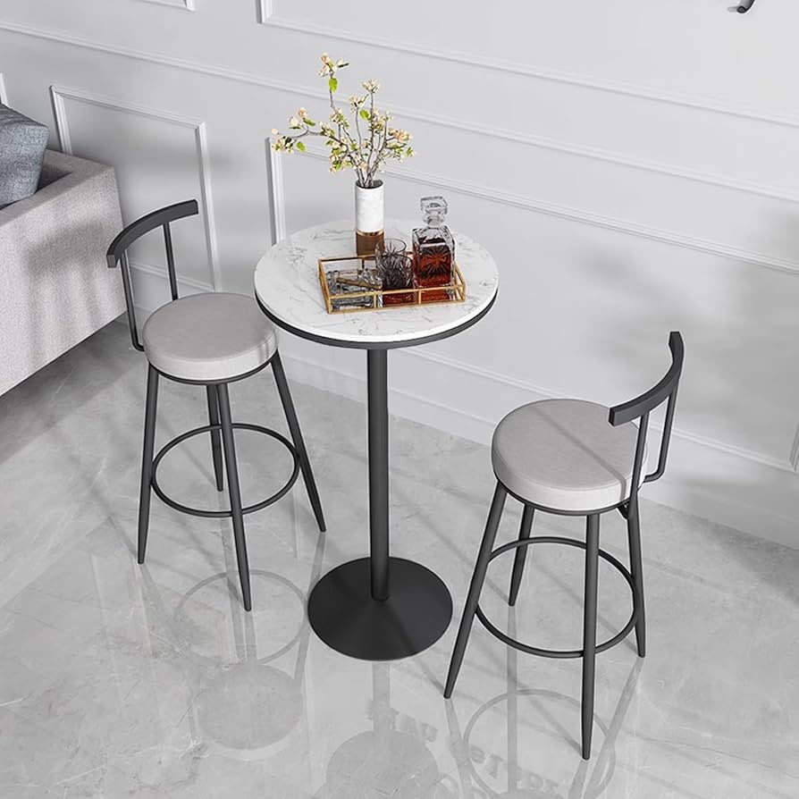 円形 ハイテーブル カウンターテーブル Amazon｜ラウンドバーテー​​ブル、朝食カウンターテーブル