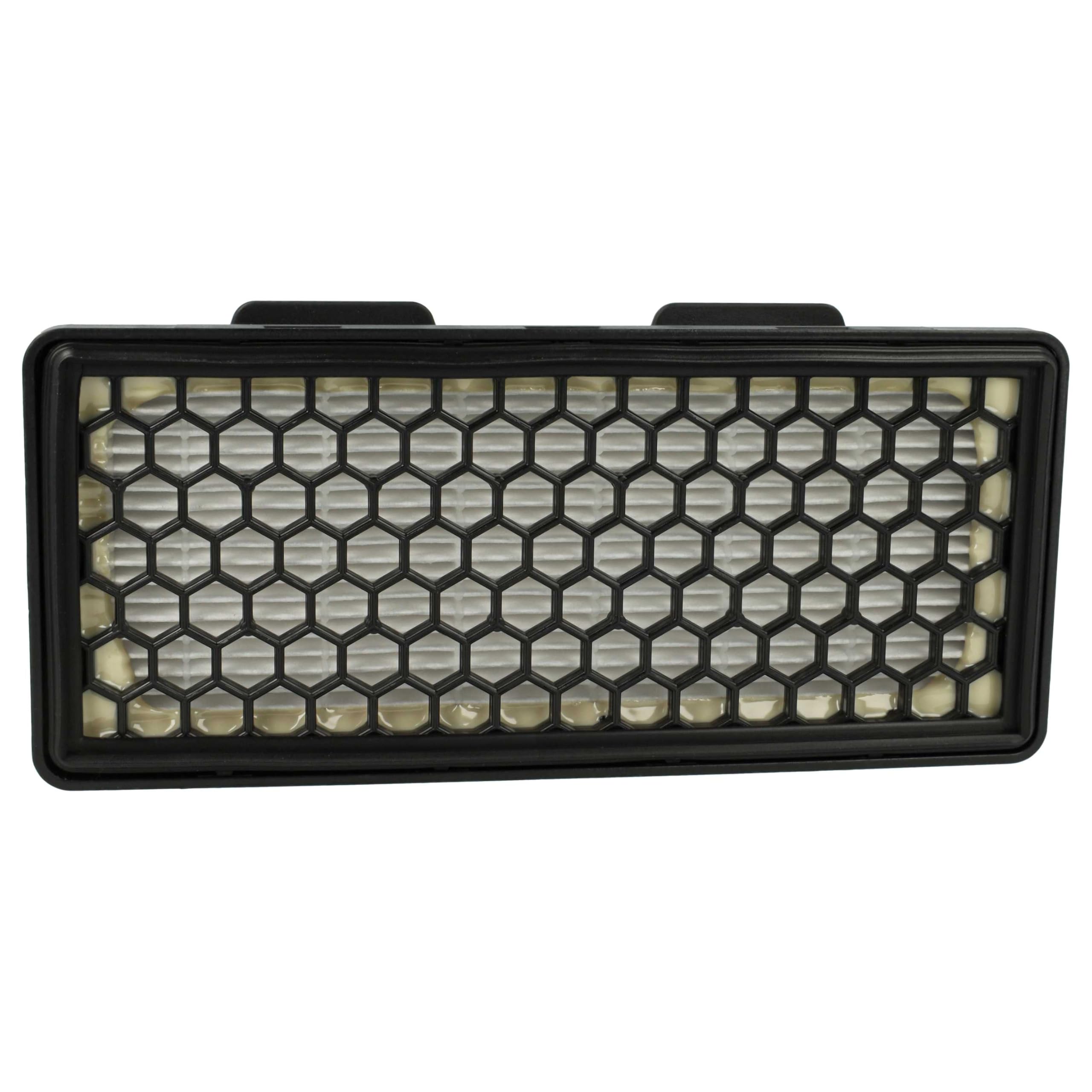 vhbw 2 x filtr do odkurzacza kompatybilny z Samsung SC15F30, SC15F30WB, SC15F30WA, SC08F60, SC15F30WD, SC15F30WC - filtr HEPA czarno-biały