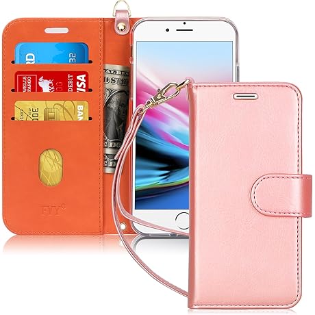 FYY Rebecca Minkoff iPhone 8 Plus Leather Case