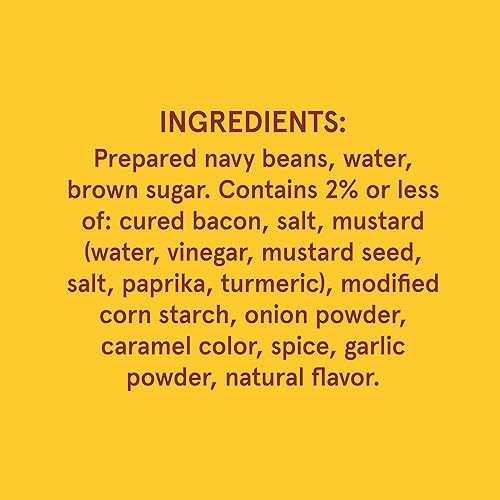 Vista 28 de Bush's Best Frijoles horneados estilo campestre, frijoles enlatados, frijoles horneados enlatados, fuente de proteína y fibra a base de plantas
