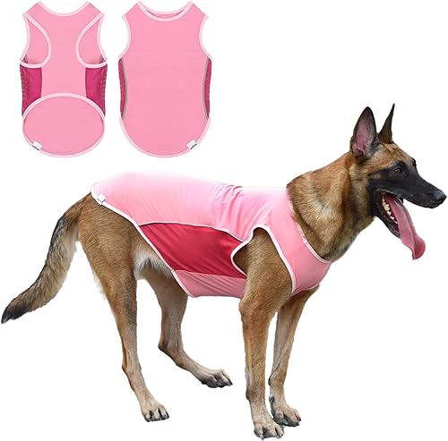 Miniatura 7 de Camiseta para perro con protección solar UPF 50+, camisetas para fanáticos de los deportes para perros pequeños, niños y niñas, camisetas