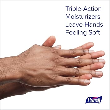Purell Hand Sanitizer Soothing Gel Pump Bottle, 4ct x 8 oz - 9674-06-ECDECO