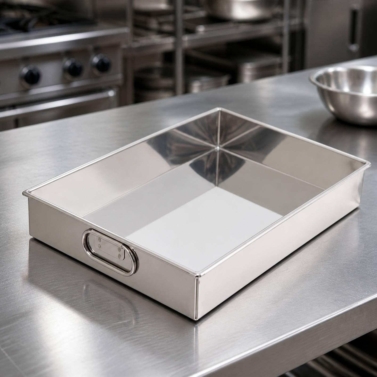 Bac Gastro avec Couvercle Alimentaire, 30 24 5cm