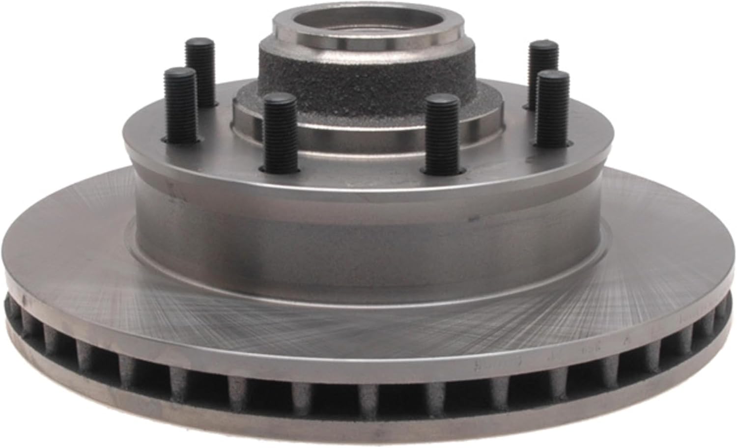 ACDelco Silver 18A269A (19264686) Non-Coated Front Disc Brake Rotor and Hub Assembly
