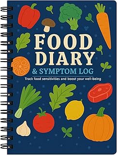 75-Day Food Diary & Symptom Tracker Journal for Gut Health – IBS, FODMAP, Allergy & Wellness Log Book | B5 Size Portable Digestive Health Planner with 100gsm No-Bleed Paper, 300gsm PVC-Protected Hardcover