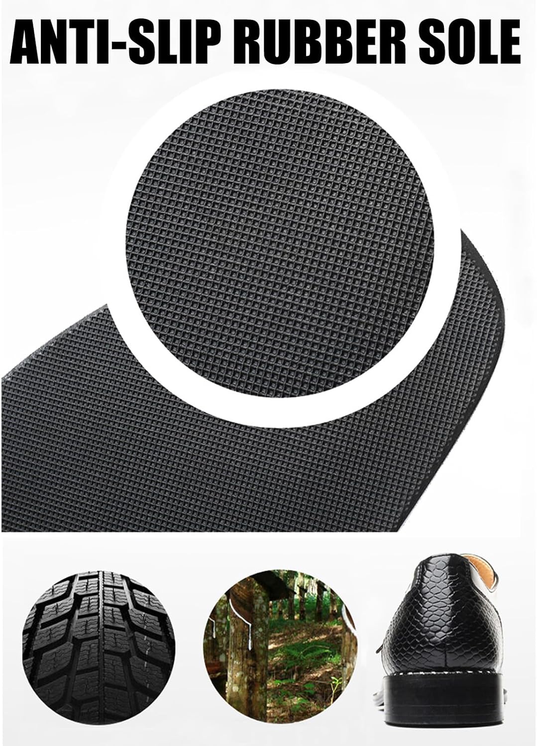 Men's Single Monk Strap Loafers Cap Toe Slip On Comfort Fashion Business Wedding Dress Leather Shoes - Image 5