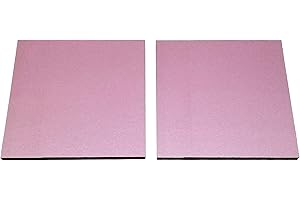 Pink Insulation Foam Board (2 sq ft) - 1/2 Inch Thickness