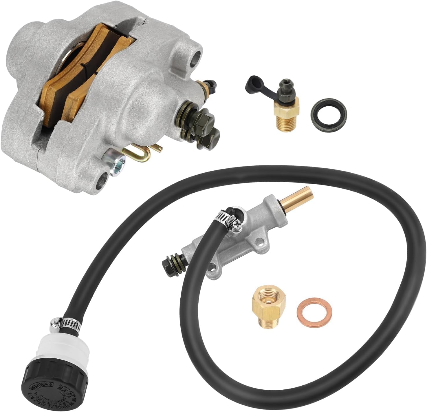 Rear Brake Caliper Master Cylinder Compatible with Polaris Scrambler 400 500 Magnum 325 500 Xpedition 325 425 Trail Boss 325 330 Trail Blazer 250 400 Xplorer 250 400 Sport 400 1910449 1910367 1910270