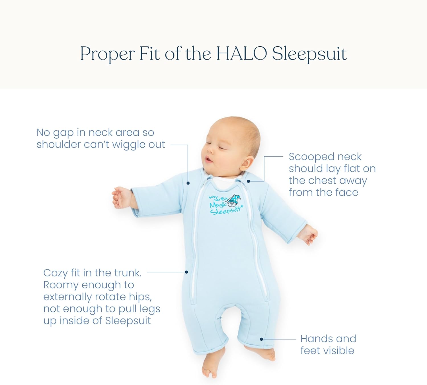 Magic Sleepsuit Baby Girls' Small (12-18lbs)