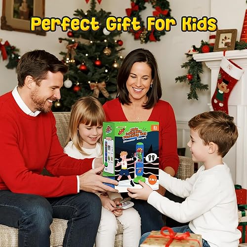 Miniatura 8 de Saco de boxeo para niños, bolsa de boxeo inflable estable de 47 pulgadas para edades de 3 a 6 años, juguete de saco de boxeo de dinosaurio y regalos