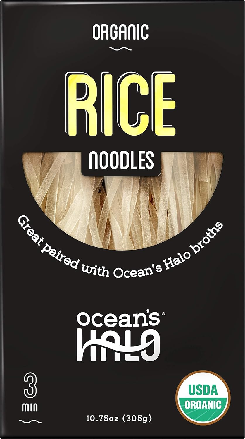 Ocean's Halo, Organic Rice Noodles, 6.3 Ounce