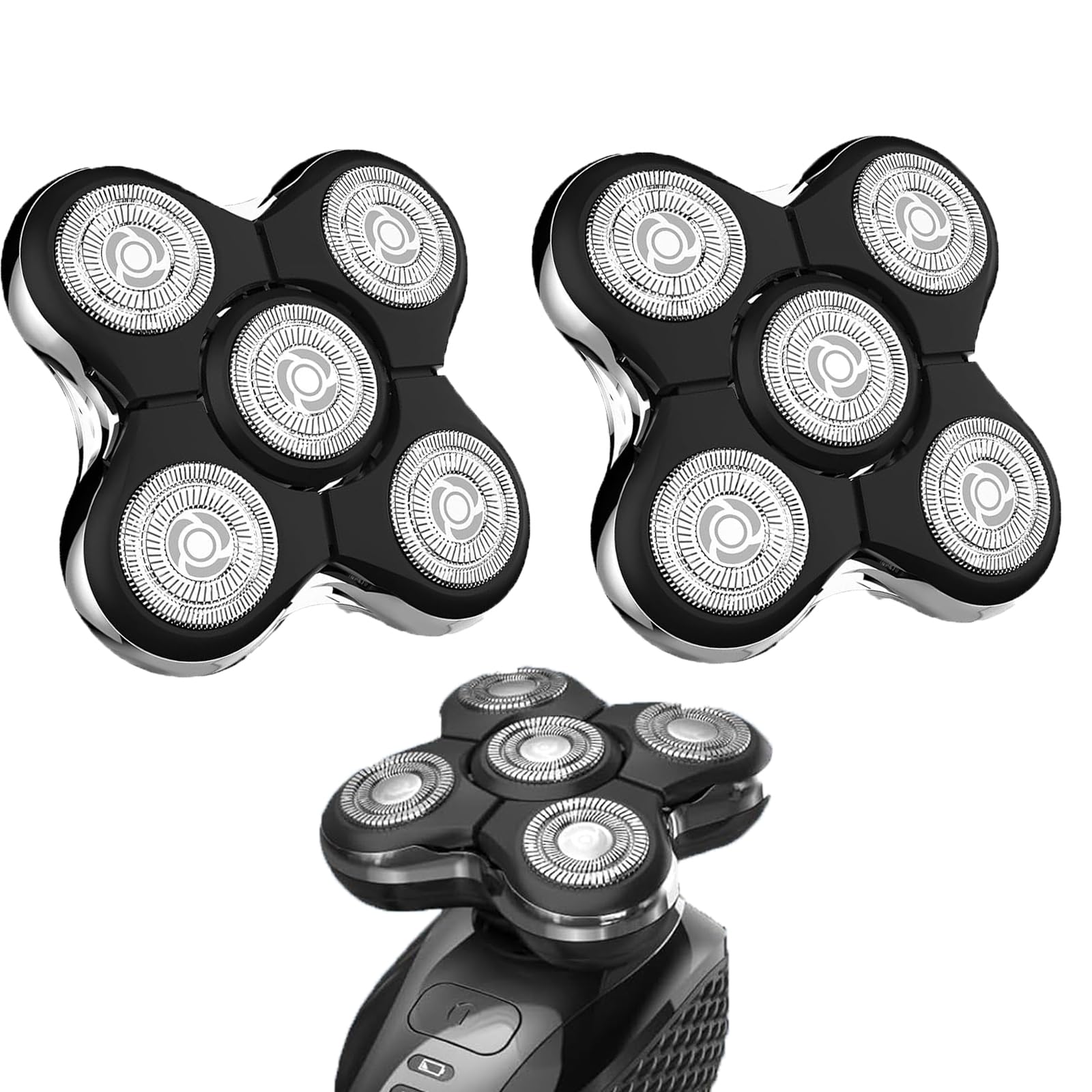 Wasailife Pro Head Shaver Replacement Blades Compatible with Remington Balder Pro Head Shaver Model XR7000,Precision Electric Shaving for Bald Men (