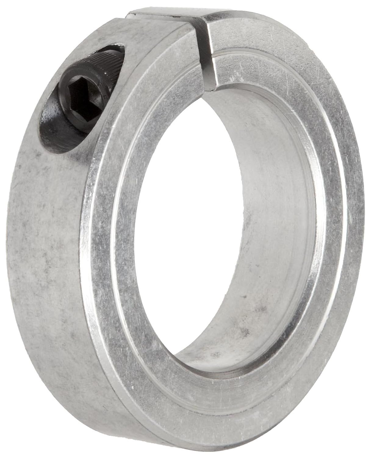 Climax Metal 1C-175-A Aluminum One-Piece Clamping Collar, 1-3/4" Bore Size, 2-3/4" OD, With 5/16-24 x 1 Set Screw