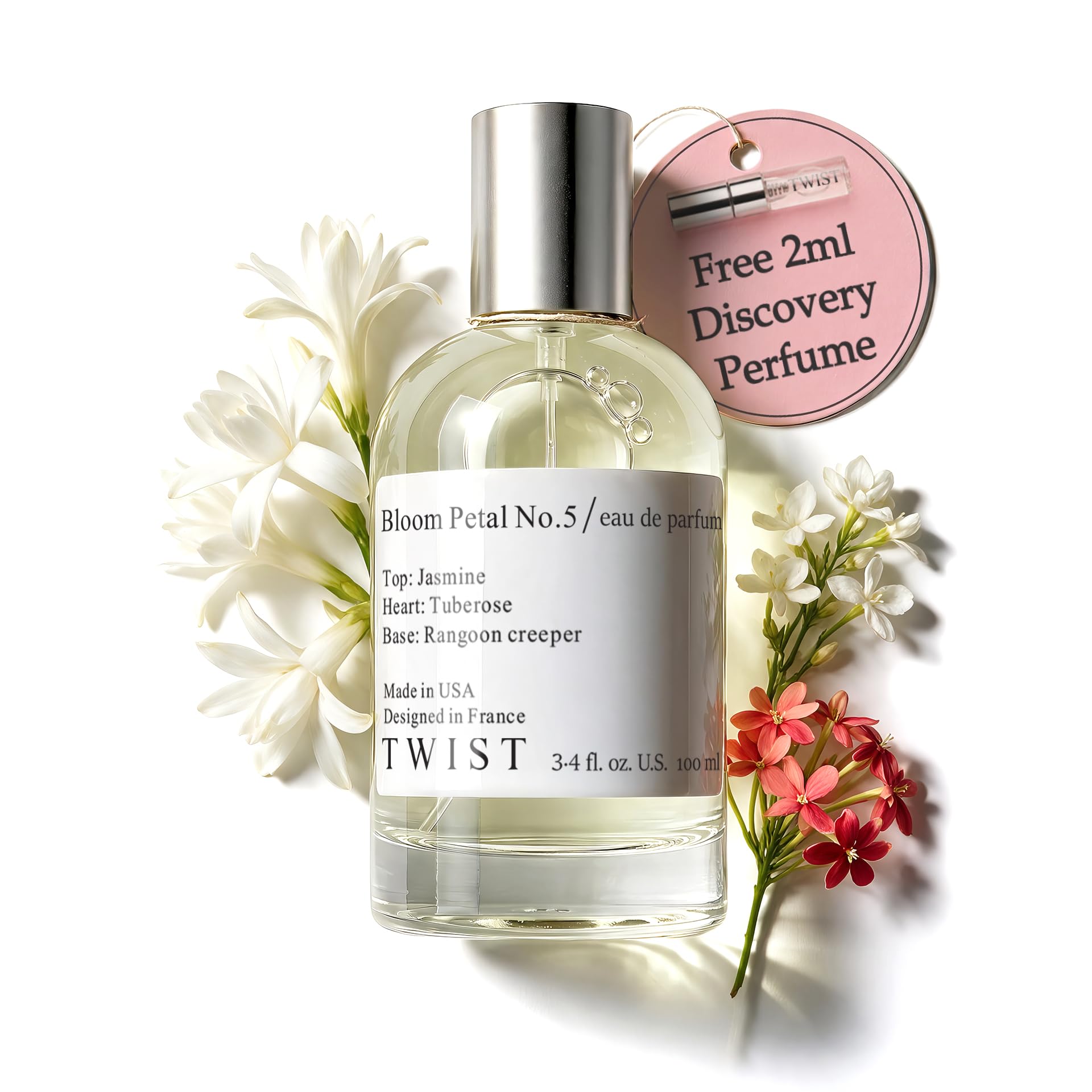 Twist Bloom Petal No. 5 Perfume for Women Inspired by Guc. Bloom