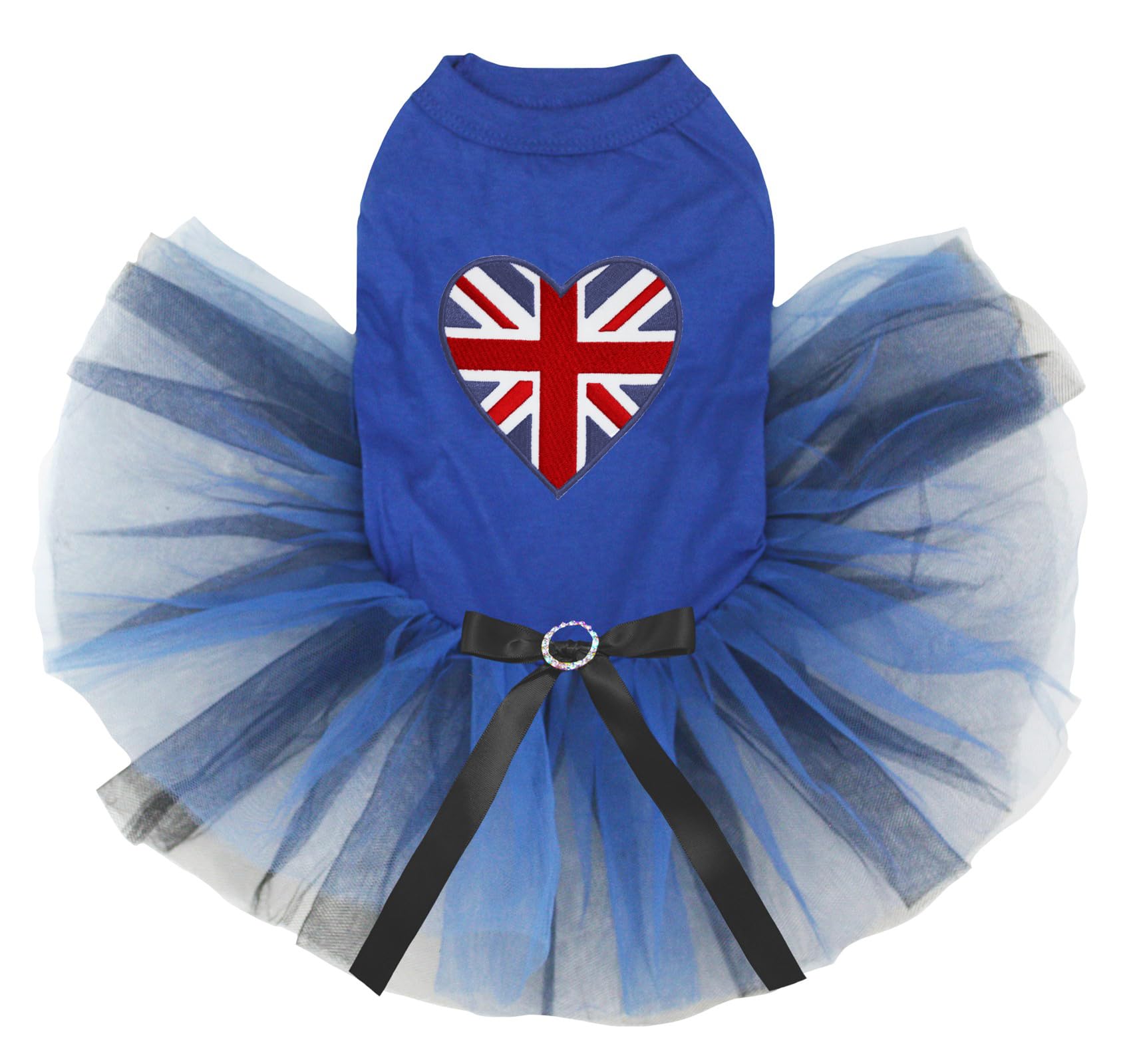 Robe pour chien Bleu Britain Heart XS pour habiller un petit chiot