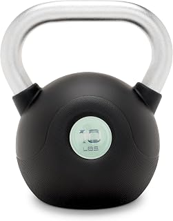 Marcy PU Coated Kettlebell, Steel Handle - 10 to 40 lbs. Sold Individually