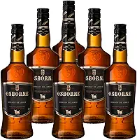 Osborne Brandy de Jerez Conhaque Espanhol 700ml 6 Unidades