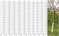 Fasmov 10-Pack Spiral Tree Trunk Protectors - 2 Sizes Plastic Guards for Saplings, Bark Protection from Rodents, Rabbits, Mowers & Weather