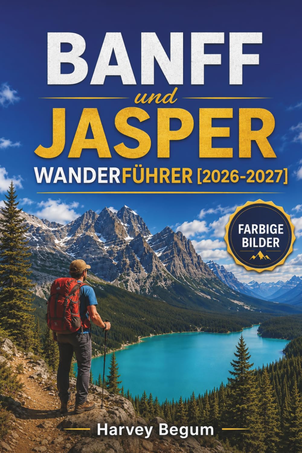 BANFF und JASPER Wanderführer 2026-2027: Lake Louise, Moraine Lake und Icefields Parkway mit Wegkarten, Wildtiertipps und Tagesrouten