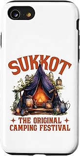 Sukkot The Original Camping Festival Jewish Holiday Case for iPhone SE (2020) / 7/8