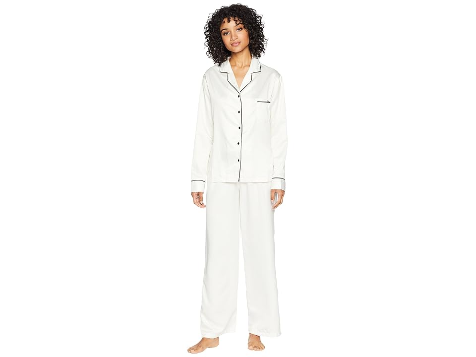 Claire Tencel™ And Cotton Pajama Set | Blue Stone 74769-2610