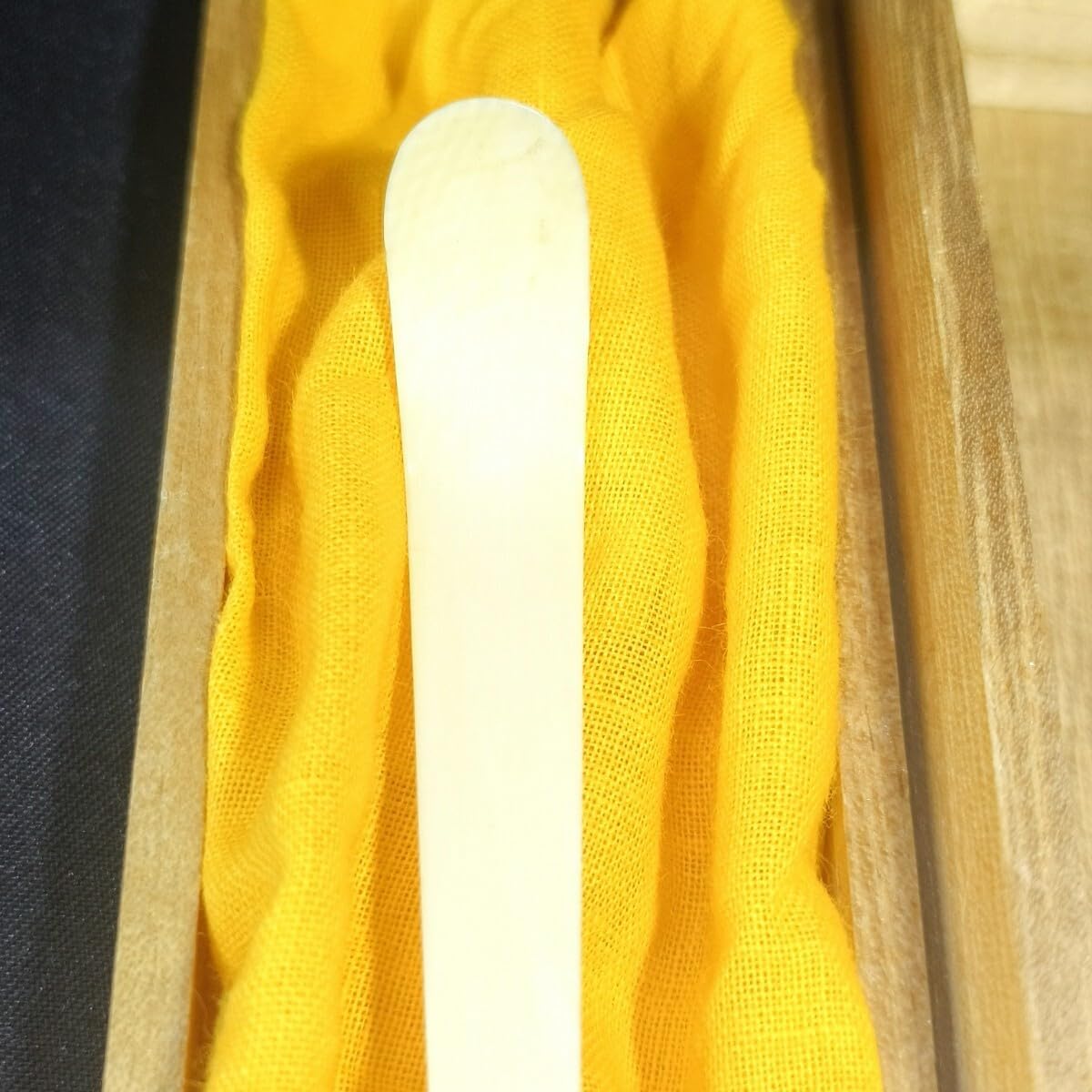 茶道具 高級材茶杓 天然材質マンモス縞模様 作家物 桐箱付旧家蔵出コレクター放出 茶道具 高級材茶杓 天然材質マンモス 縞模様 桐箱付 旧家蔵出