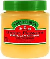 Vista 7 de Pomada Brillantina Tres Flores Solid 3.5 onzas