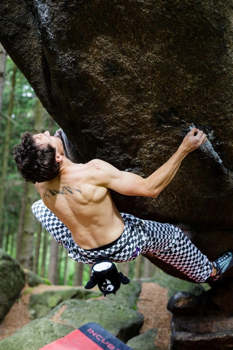Crafty Climbing - Bat (Chalkbag Fledermaus), Ausführung:Black Bat