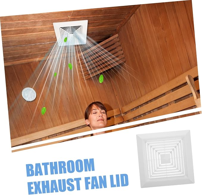 Rejilla de ventilación para ventilador de baño miniatura 3