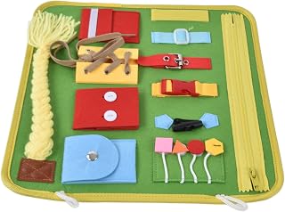 Tabuleiro de feltro brinquedo educativo, tabuleiro educacional infantil brinquedo de desenvolvimento de inteligência estimular a criatividade portátil seguro lavável para casa para jardim(B)